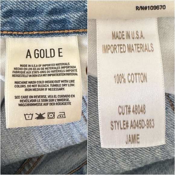 AGOLDE • Jamie High-Rise Jeans in Shakedown - Picture 10 of 11